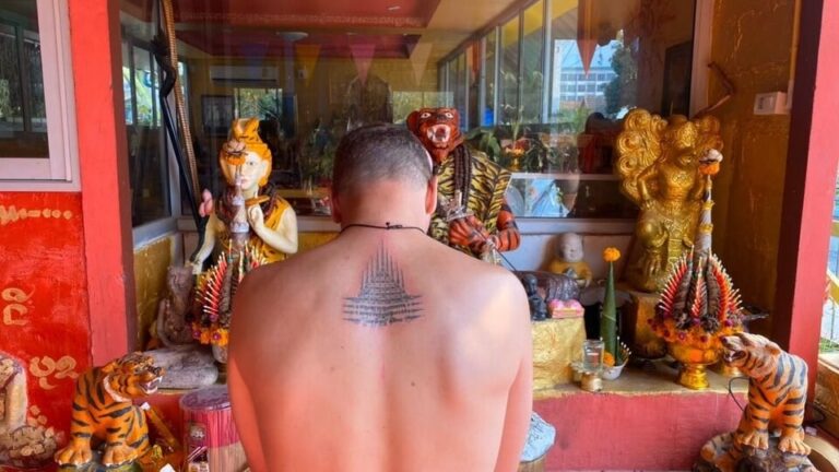 Sak Yant Tattoo in Pattaya